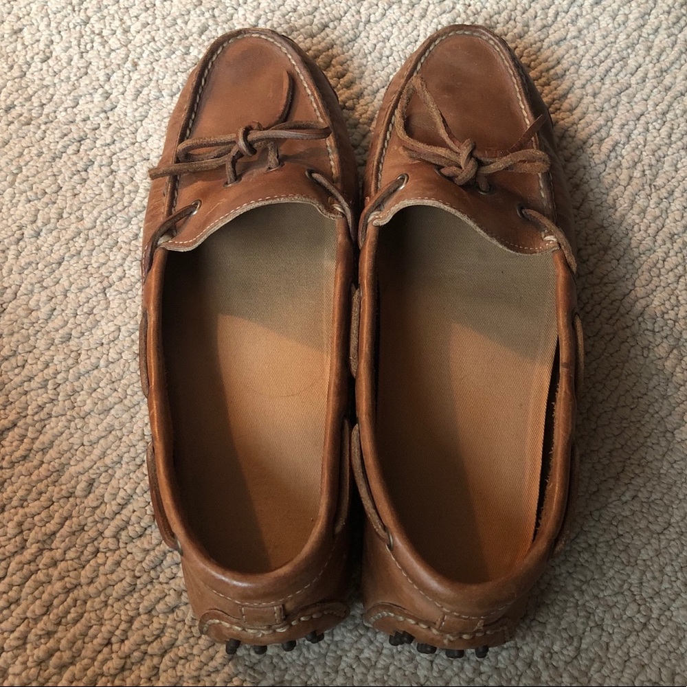Cole Haag Grant Driver Loafers - leather